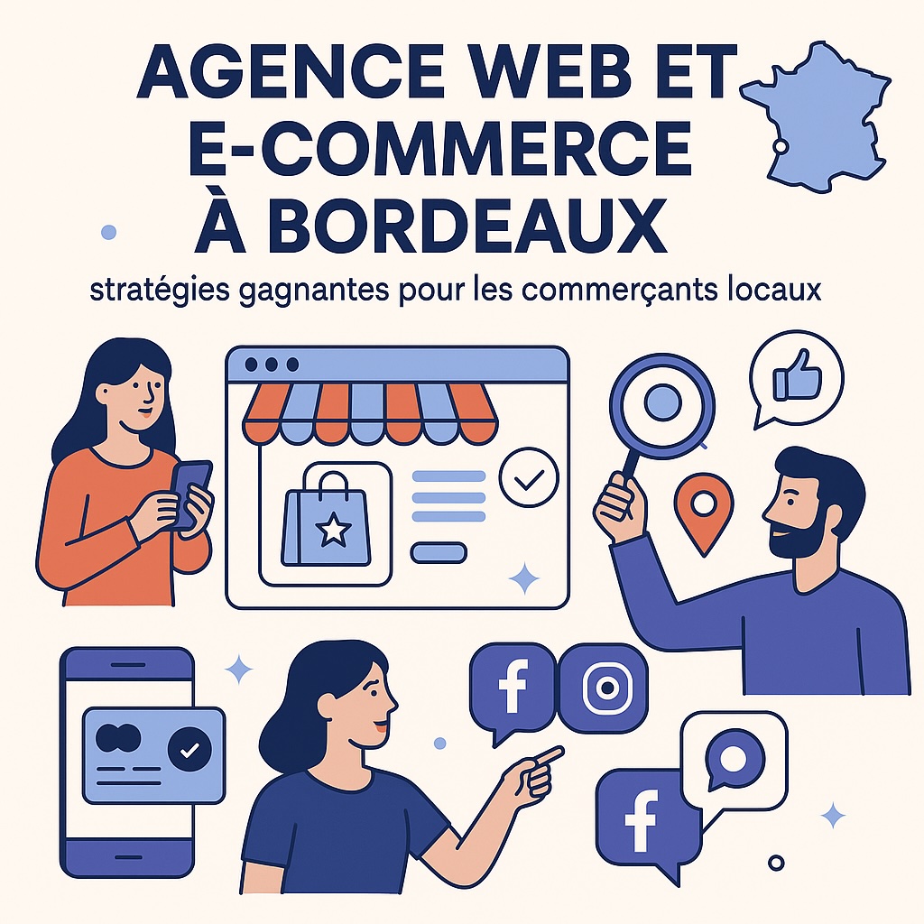 Agence Web et E-commerce à Bordeaux : stratégies gagnantes pour les commerçants locaux