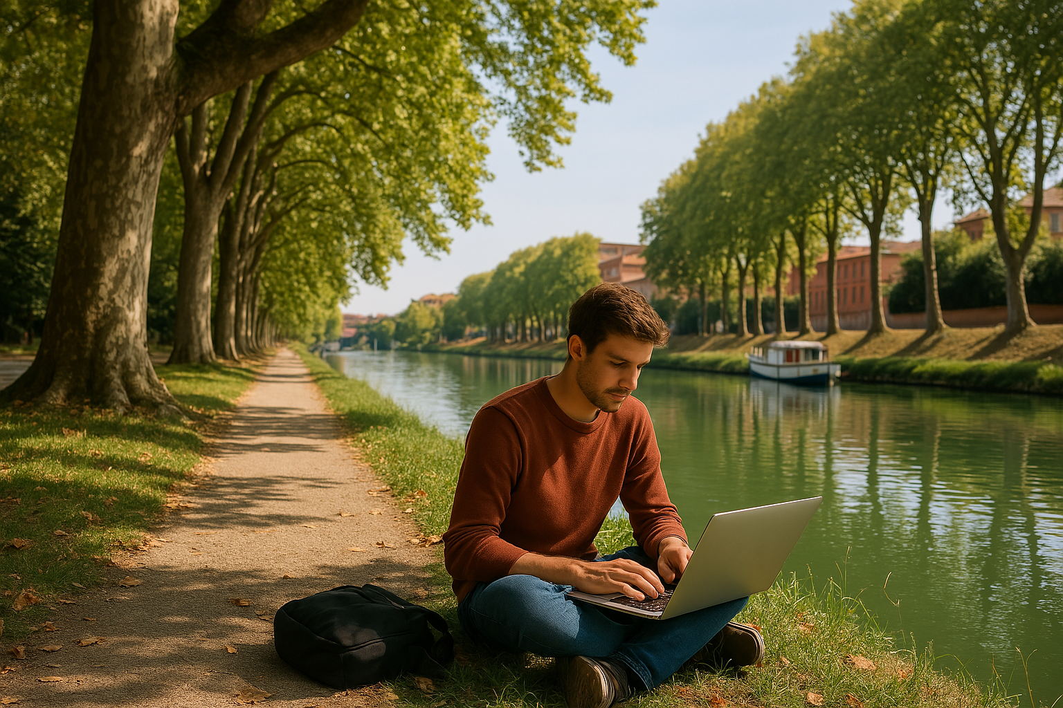 Le Canal du Midi : respirer, créer, avancer – version digitale