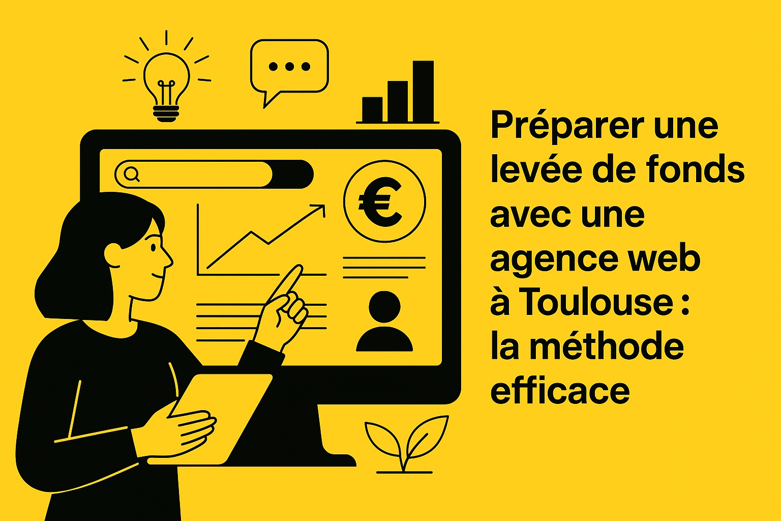 Préparer une levée de fonds avec une agence web à Toulouse : la méthode efficace